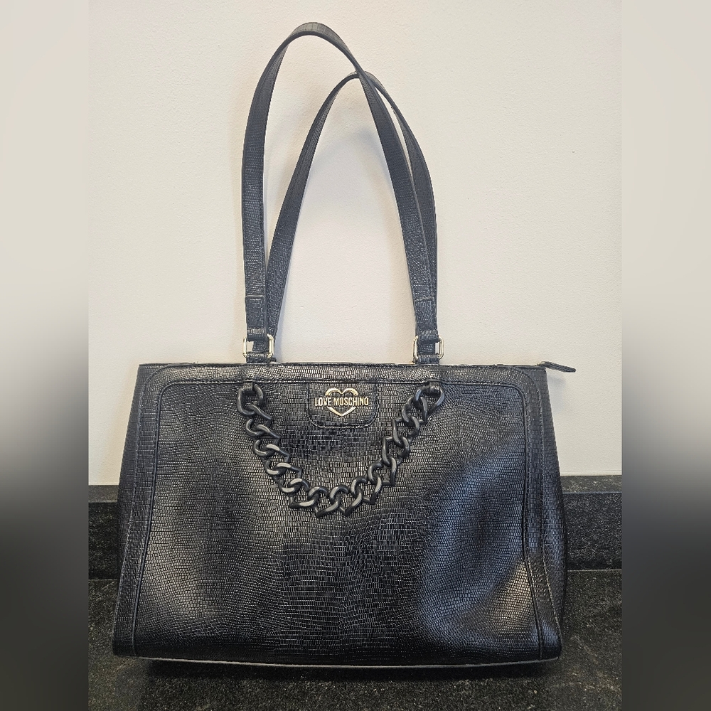 Love Moschino Black Tote Bag